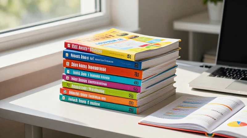Libros de texto Salinas Pliego: La mejor selección para tus estudios 5 Libros educativos coloridos en escritorio moderno