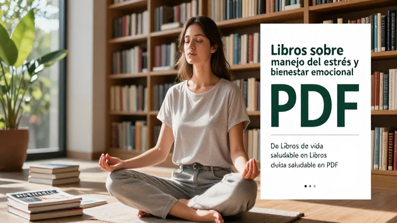 Libros de vida saludable en PDF: Guías completas y útiles 4 Relajación y bienestar a través de la lectura