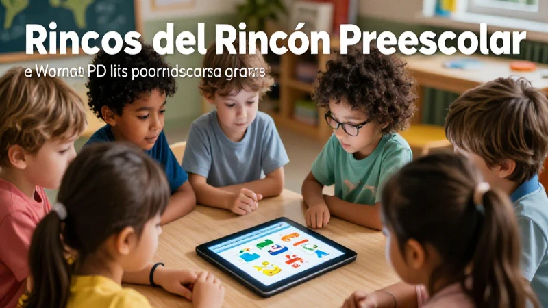 Descarga gratis los libros del rincón preescolar en formato PDF 3 Descarga libros infantiles gratis para aprender
