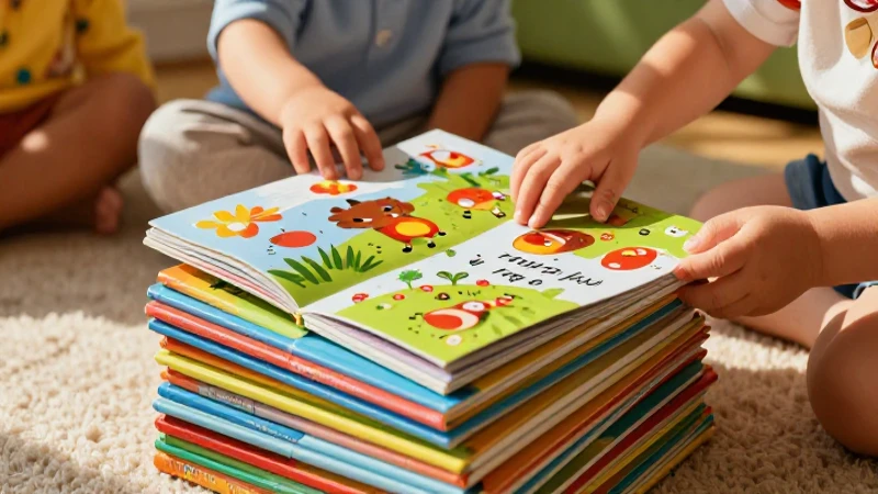Descarga gratis los libros del rincón preescolar en formato PDF 6 Libro infantil colorido en rincón acogedor