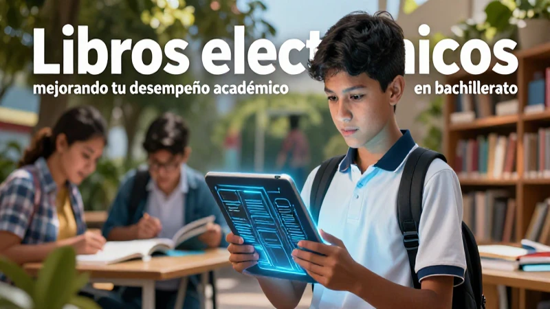 Libros electrónicos mejoran el desempeño académico