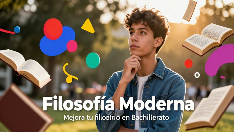 Estudiar filosofía moderna mejora tu bachillerato