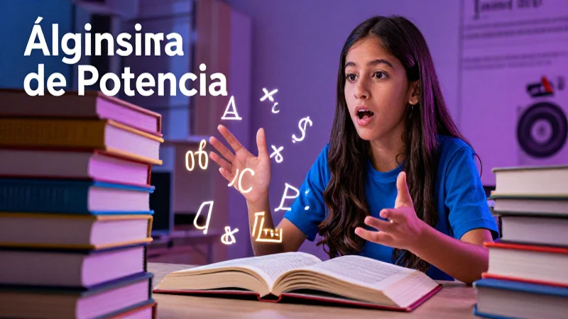 Potencia tus conocimientos con los mejores libros matemáticos 3 Estudiante mexicano aprende álgebra con libros de calidad