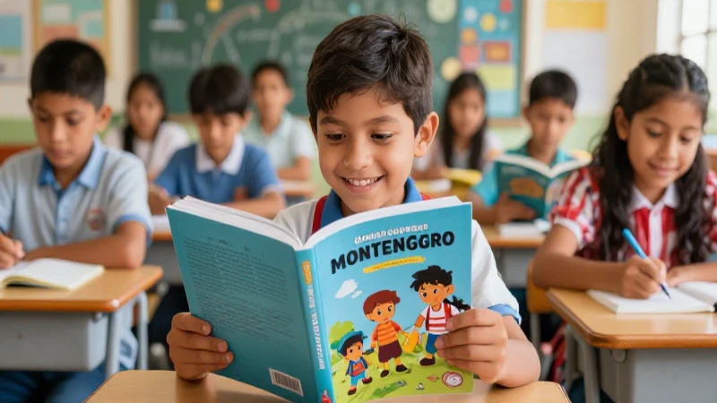 Mejora el aprendizaje usando libros Montenegro