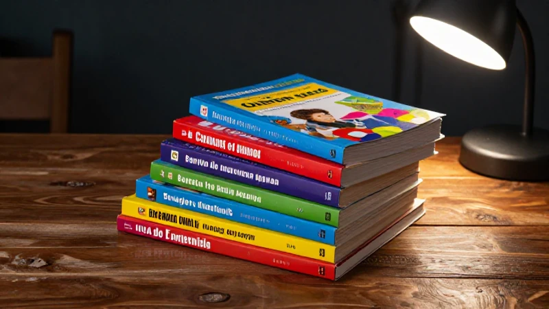 Optimiza el aprendizaje con libros de Norma para primaria: ¡descubre nuestra selección premium! 3 Libros educativos coloridos en un escritorio rústico