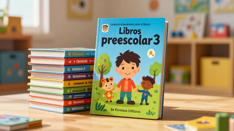 Libros educativos preescolares para el desarrollo