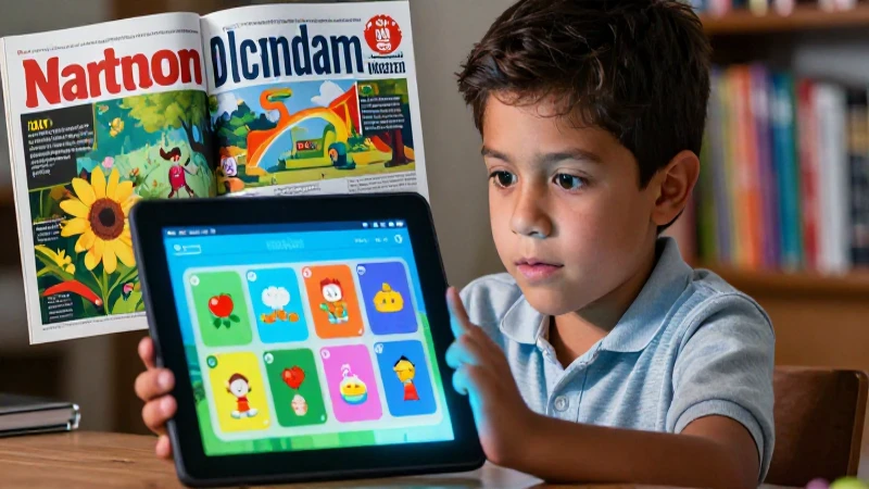 Mejores libros digitales para primaria: potencia el aprendizaje 7 Niño mexicano aprende con tablet digital vibrante