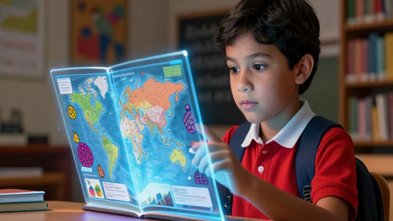Mejores libros digitales para primaria: potencia el aprendizaje 6 Estudiante mexicano usa libro digital educativo