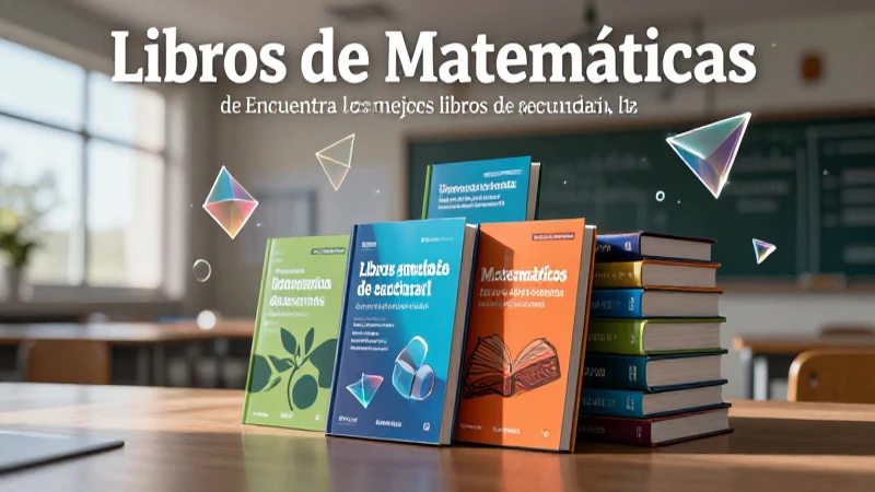 Libros de matemáticas con formas holográficas dinámicas