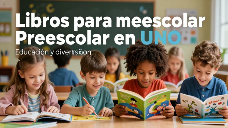 Libros para preescolar en UNOI: educación y diversión en uno 4 Libros recomendados para preescolar en UNOi