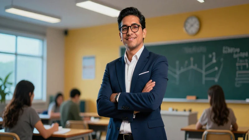 Educador mexicano moderno y dinámico