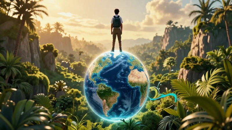Explora la línea de la tierra: conexión y aventura Conoce 5 Protege la Tierra y vive la aventura