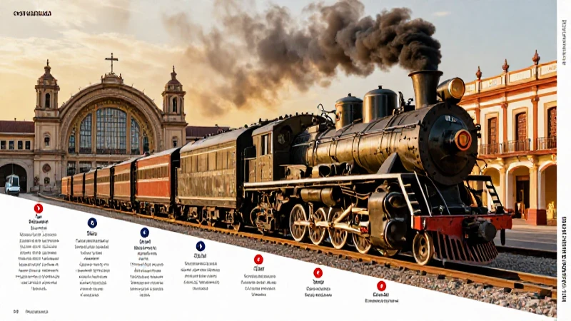 Línea del tiempo del Porfiriato: hechos clave y eventos 5 Infraestructura ferroviaria del Porfiriato mexicano