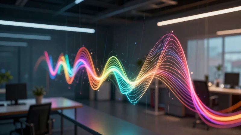 Línea: Qué es, usos, definición y concepto explicado 7 Línea abstracta vibrante en diseño moderno