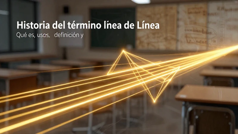 Línea: Qué es, usos, definición y concepto explicado 3 Línea: qué es, usos y definición
