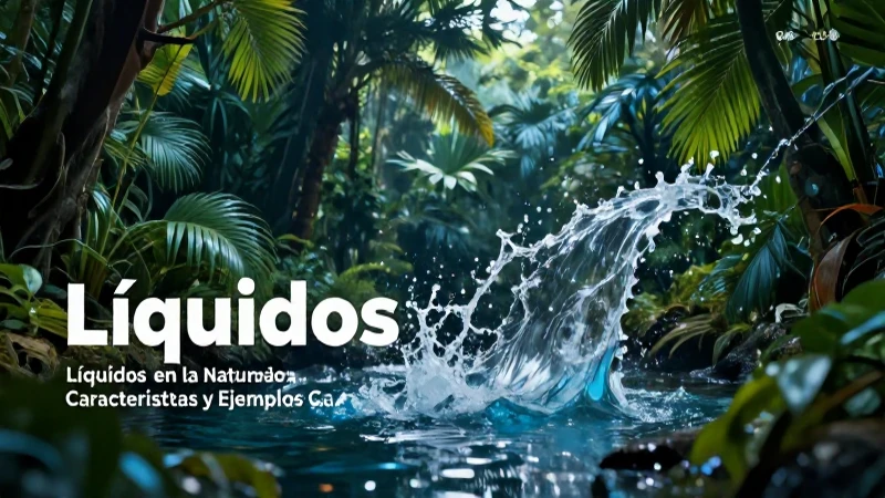 Líquidos: Concepto, Características y Ejemplos Clave 4 Propiedades y ejemplos de los líquidos
