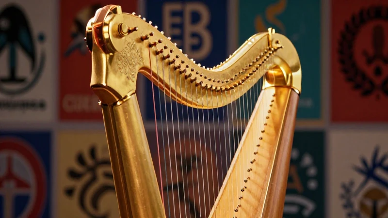 Lira: Definición, concepto y su importancia cultural 7 Lyra dorada moderna, estética educativa mexicana
