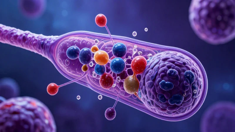 Lisosomas: Funciones, Estructura y Características Clave 5 Lisosoma hiperrealista con enzimas activas