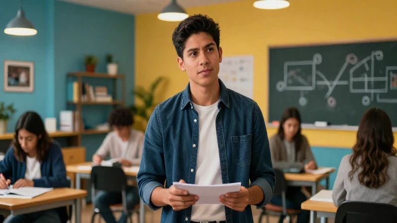 Imagen de contraste y pensamiento educativo