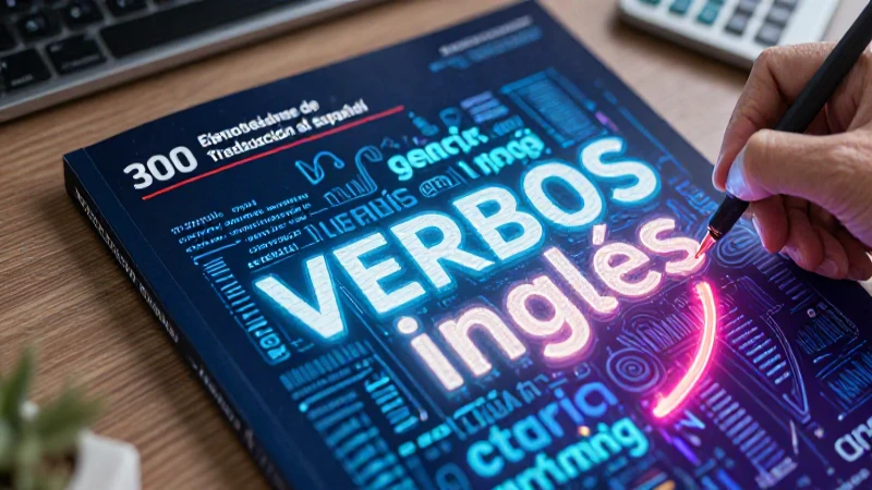 Recursos para aprender verbos en inglés con estilo moderno