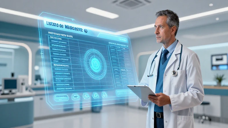 Recursos médicos detallados en la clínica