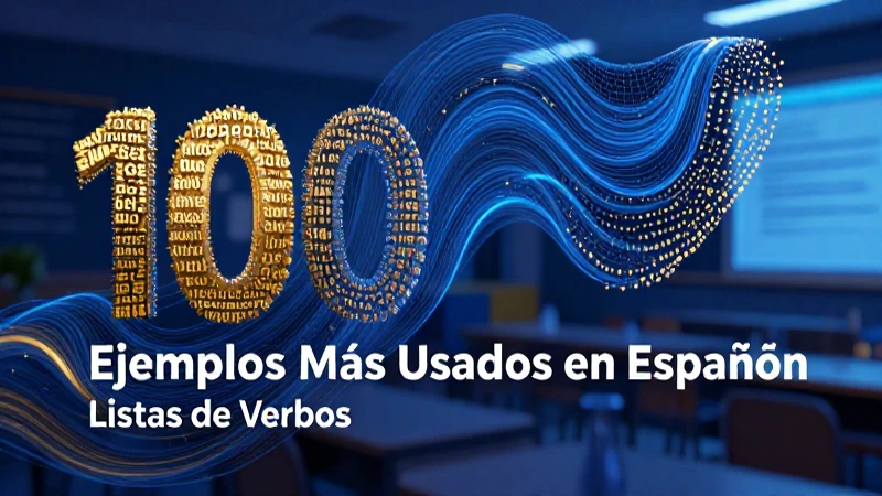 100 verbos comunes en español