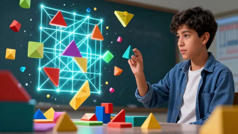 Cocientes y cuadrados: conceptos matemáticos visuales