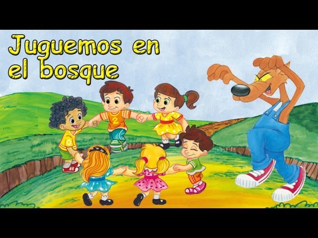 lobo lobo estas ahi podemos jugar en el bosque juntos