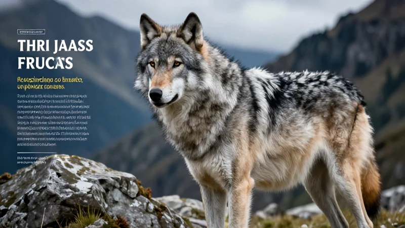 Lobo: Información, Comportamiento, Hábitat y Características 3 Lobos grises majestuosos en paisajes de montaña