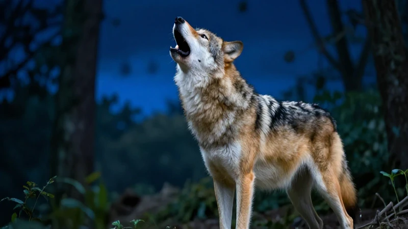 Lobo: Información, Comportamiento, Hábitat y Características 6 El lenguaje del lobo es su aullido