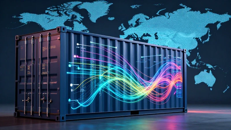 Logística: significado, definición, origen y clasificación 8 Contenedor moderno, datos globales y estética editorial