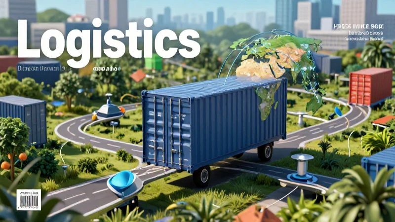 Logística: significado, definición, origen y clasificación 3 Logística digital global en diseño académico impactante