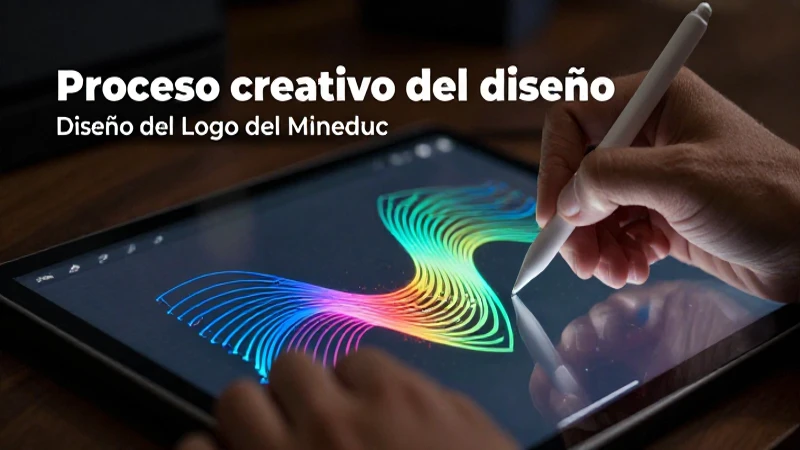 Diseño de logo educativo con estética mexicana