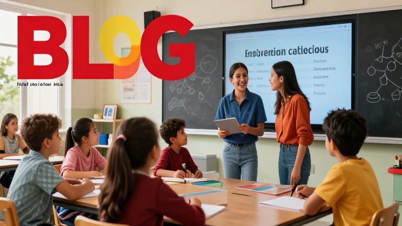 Estudiantes mexicanos colaborando en clase moderna