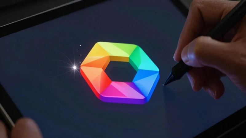 Diseño moderno ilustra concepto y proceso de logo