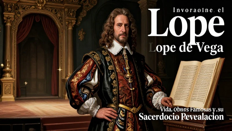 Lope de Vega: Vida, Obras Famosas y su Sacerdocio Revelado 4 Lope de Vega: drama, estilo y fe
