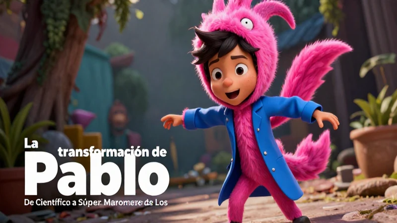 Pablo se transforma de científico a maromero
