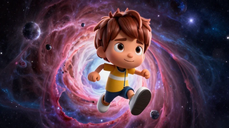Pablo en aventura espacial detallada