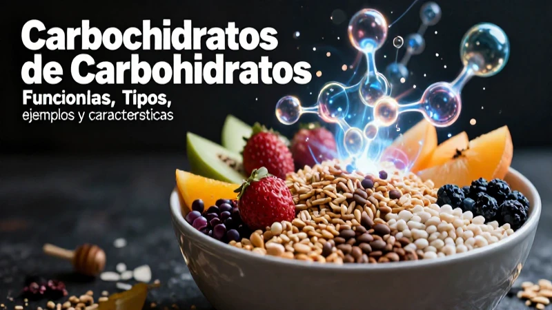 Conclusión visual: carbohidratos y nutrición moderna