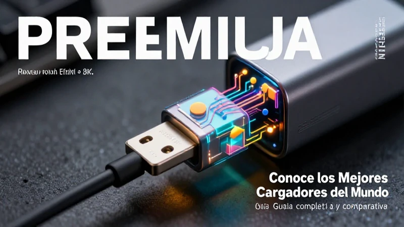Magazine futurista sobre cargadores y aprendizaje