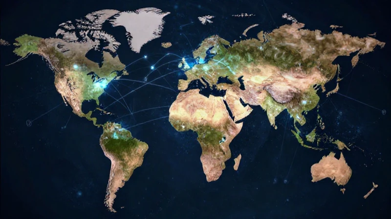 Mapa dinámico de educación global