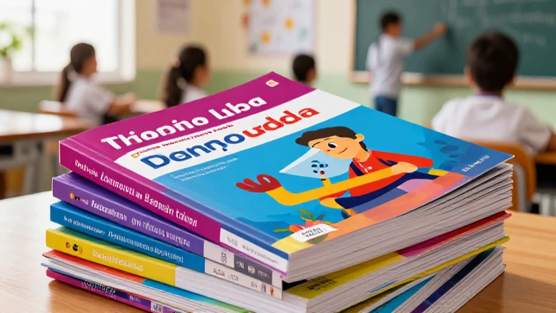 Libros de español vibrantes, diseño moderno