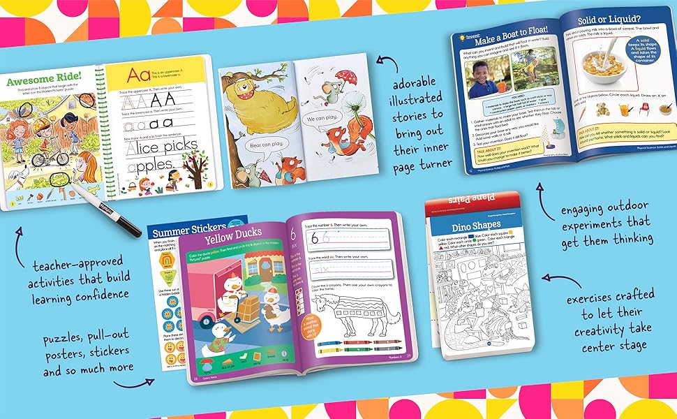 los mejores libros de trabajo preescolar 2 para aprender y disfrutar