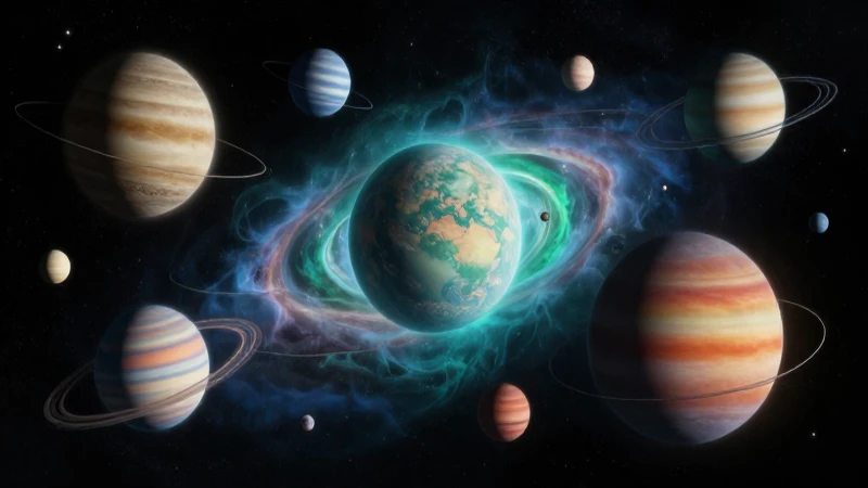 Explorando planetas vibrantes en el cosmos