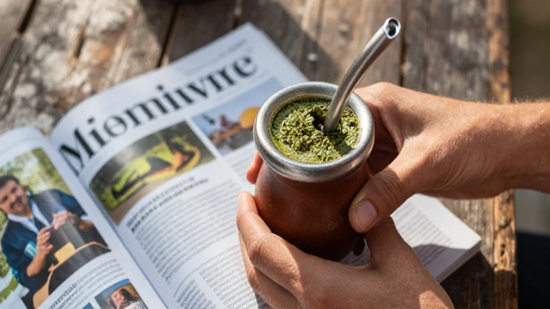 Ma Te: Historia, Beneficios y Cómo se Prepara Perfectamente 7 Manos compartiendo mate con estilo cinematográfico