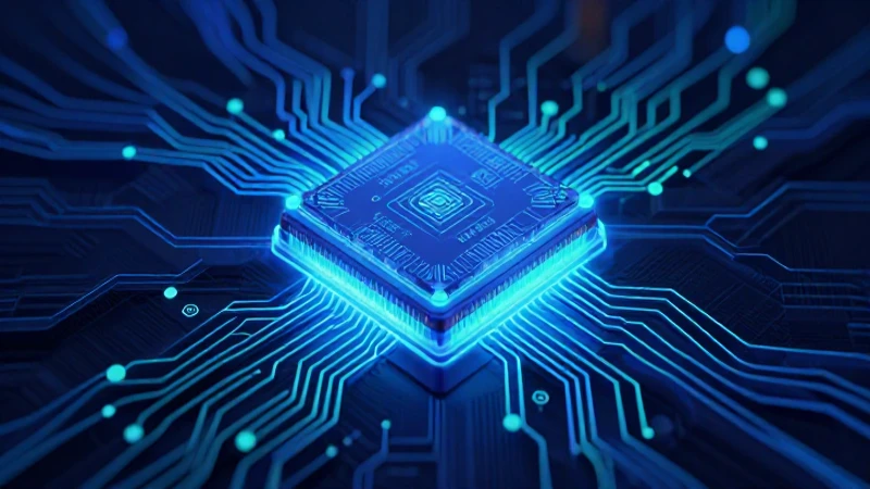 Núcleo digital brillante se transforma en circuito complejo