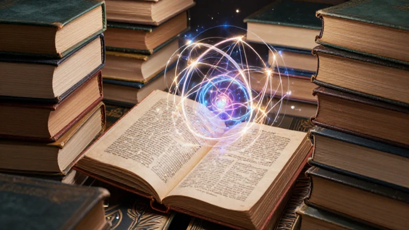 Macrorrelato: Definición, concepto y su impacto literario 7 Libros antiguos y cósmicos, ilustrados en 8k