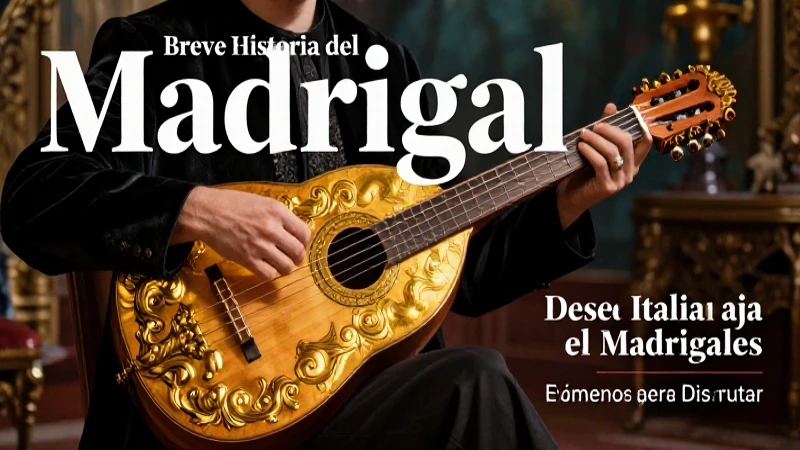Madrigales: Ejemplos Clásicos y Modernos para Disfrutar 3 Madrigales: Historia, música y bellos ejemplos