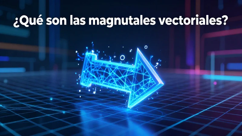Son cantidades con magnitud y dirección