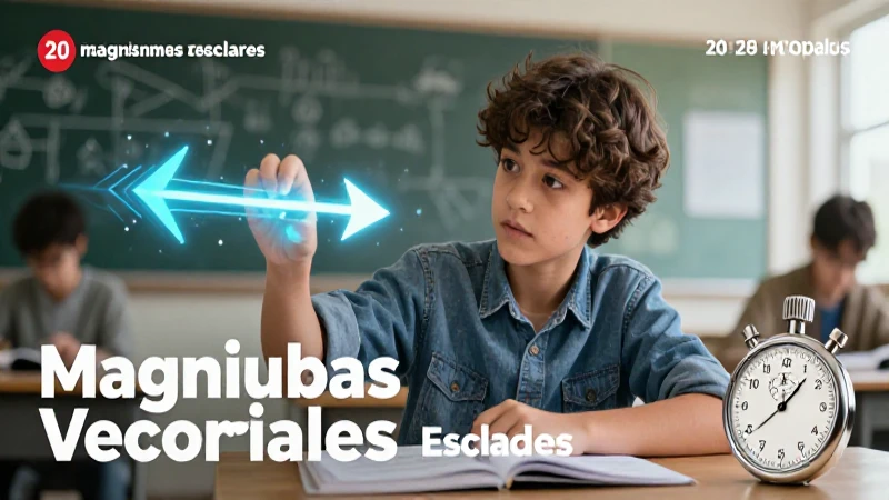 Ejemplos reales de magnitudes vectoriales y escalares